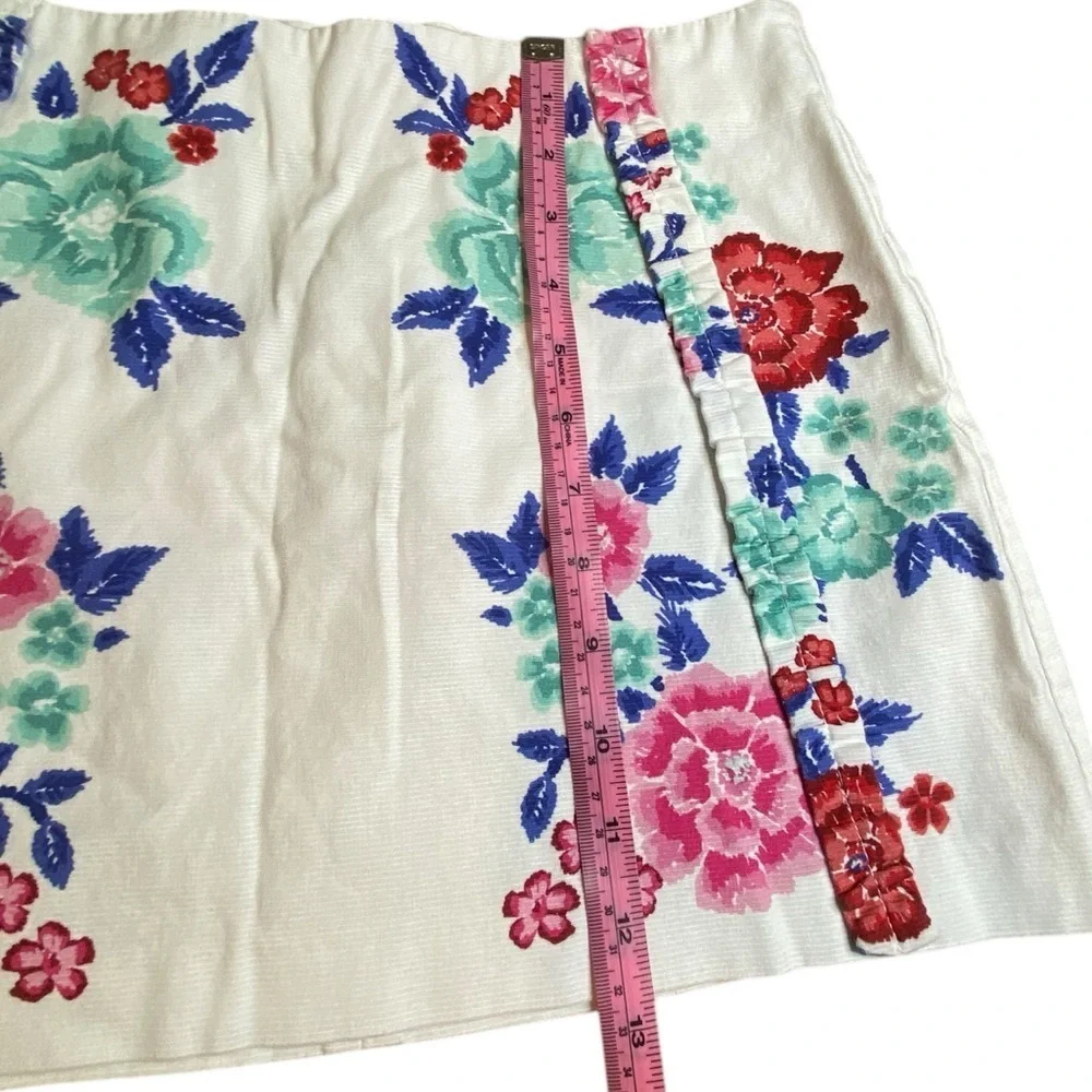 Zara Floral Mini Skirt Women’s Size M